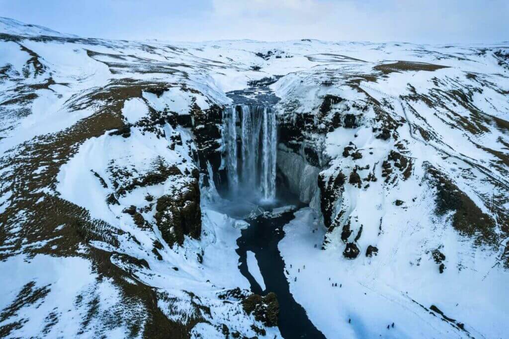 The Mighty Skógafoss Waterfall