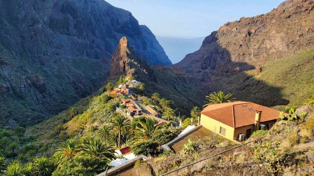 Village Masca in Tenerife, Spain