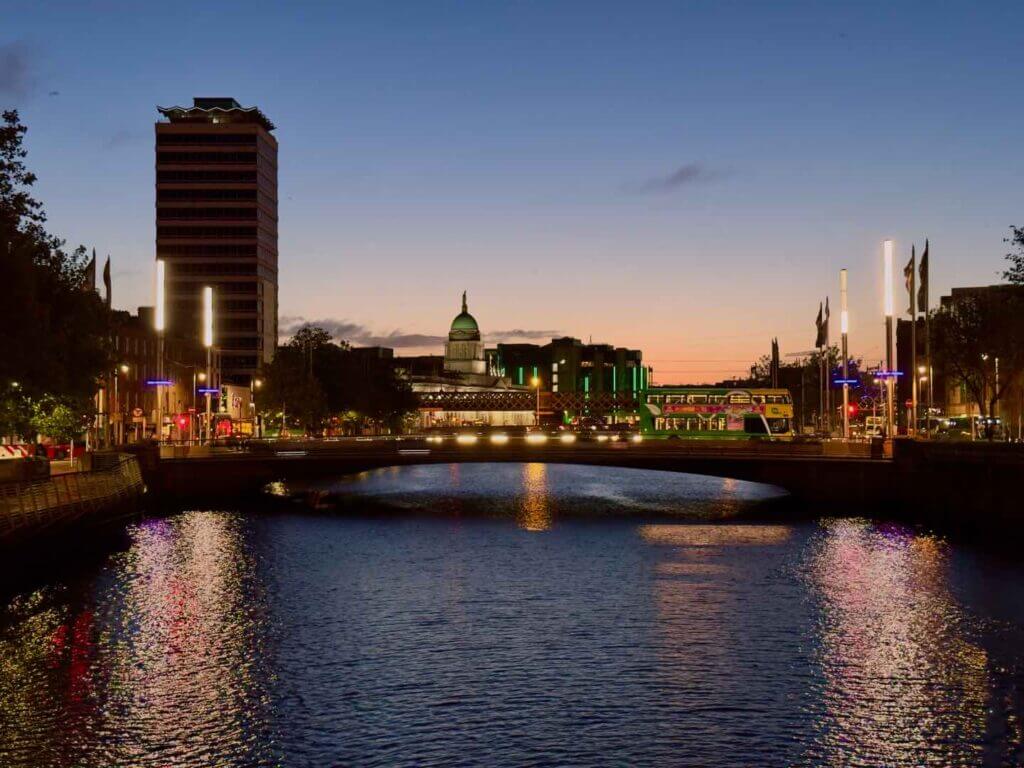 Dublin, Ireland - Nightshot