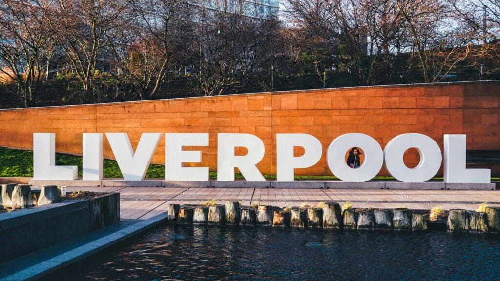 Liverpool sign - always a pleaser