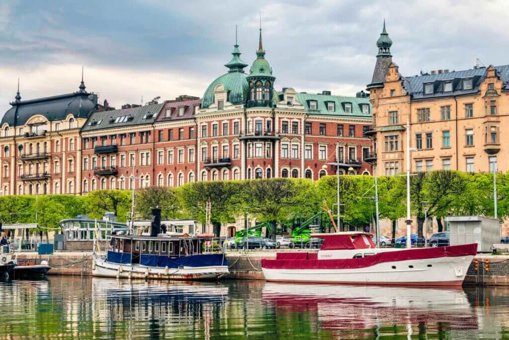 Stockholm city in Sweden