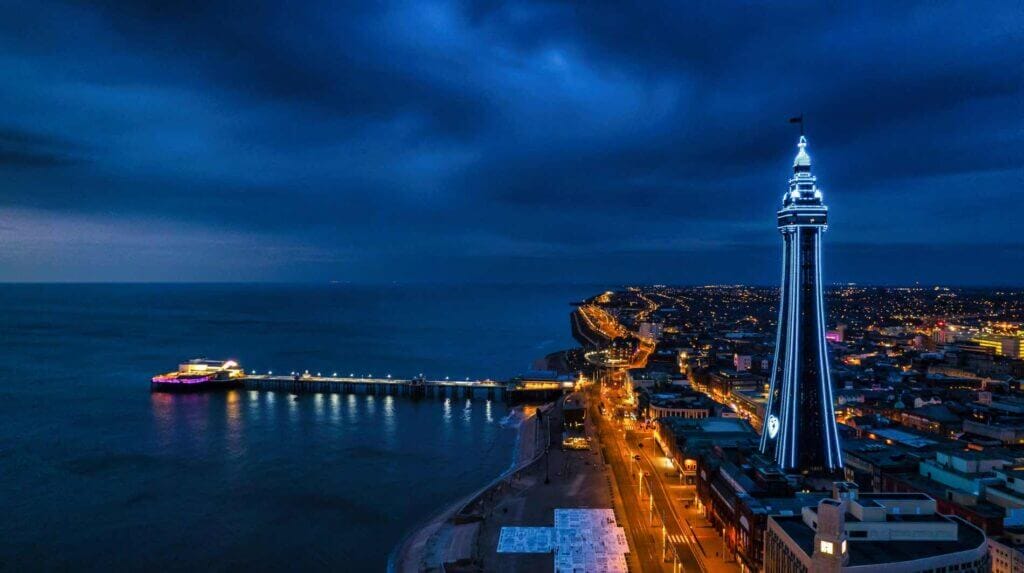 Blackpool from above