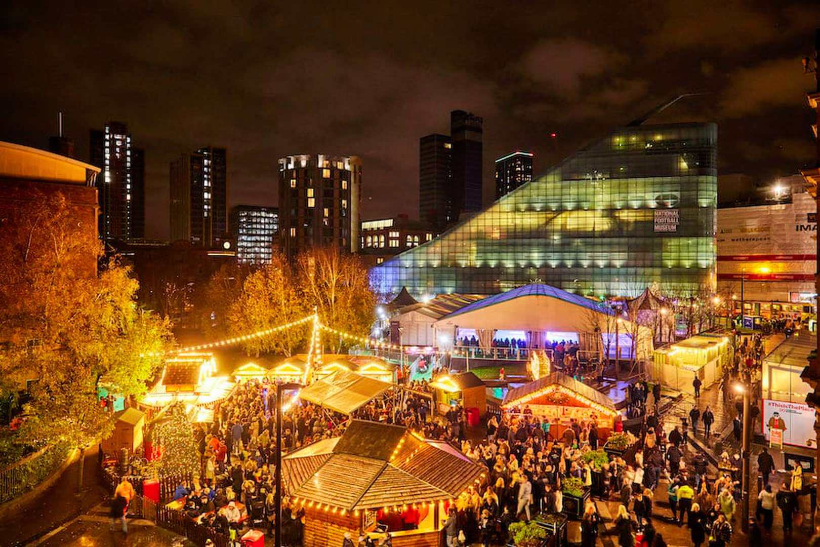 Christmas in Manchester England