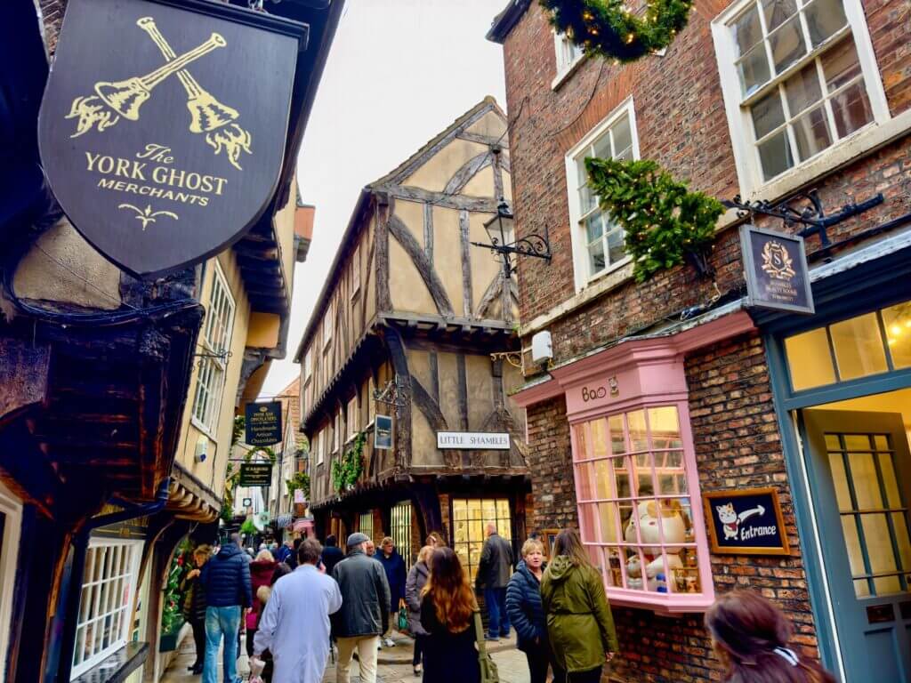 Christmas in York, England