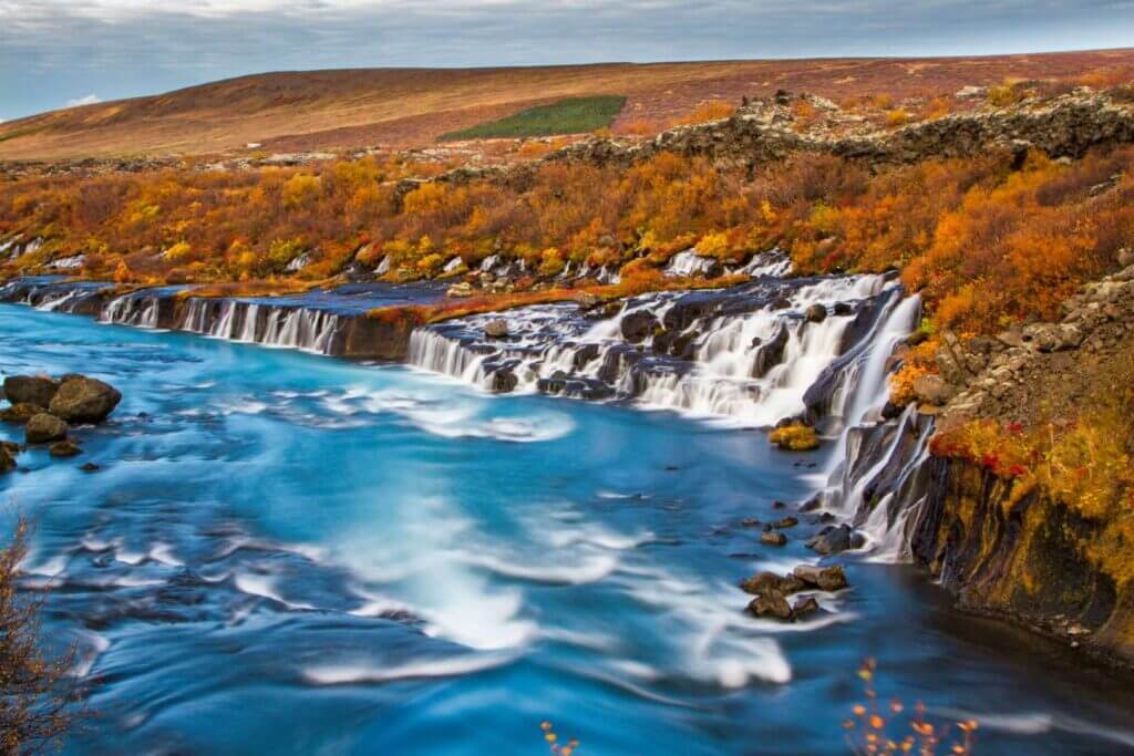 Hraunfossar: The Lava Falls