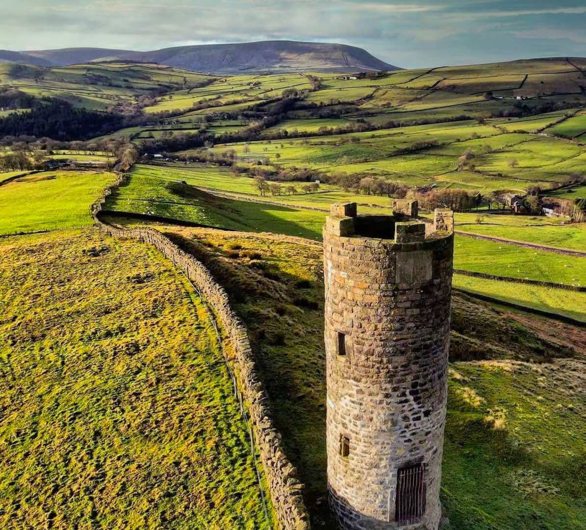 Pendle Hill from Blacko Tower