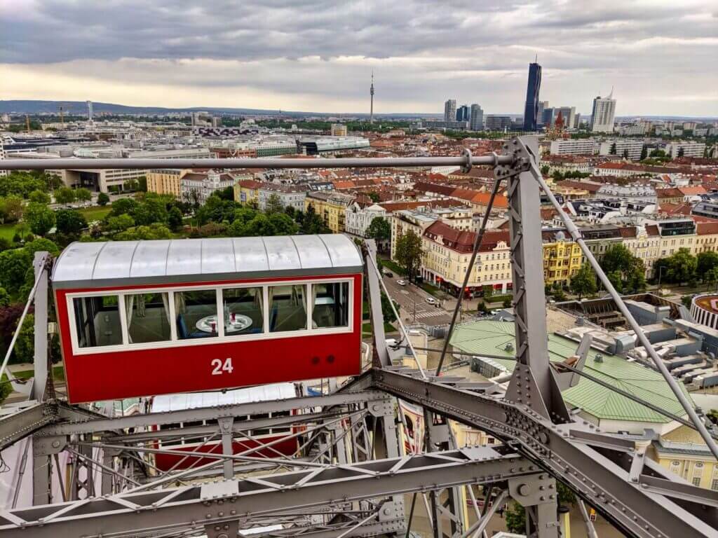 Prater Park in Vienna - Dont look down!