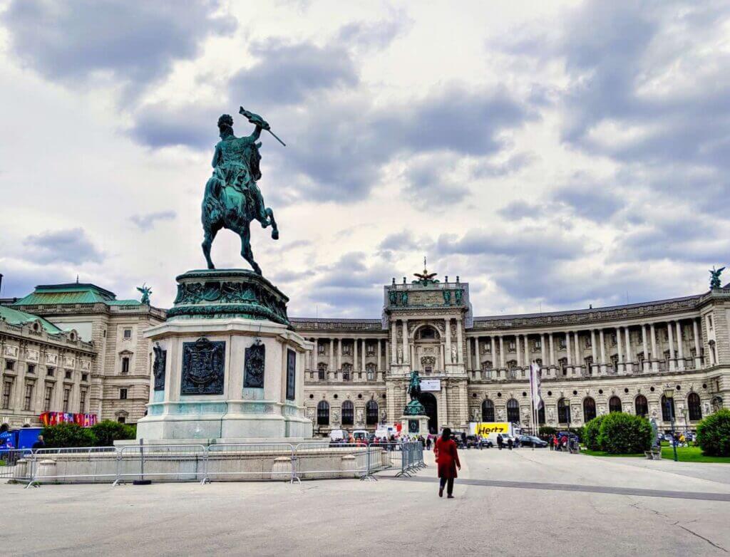 The Hofburg is the former principal imperial palace of the Habsburg dynasty in Austria