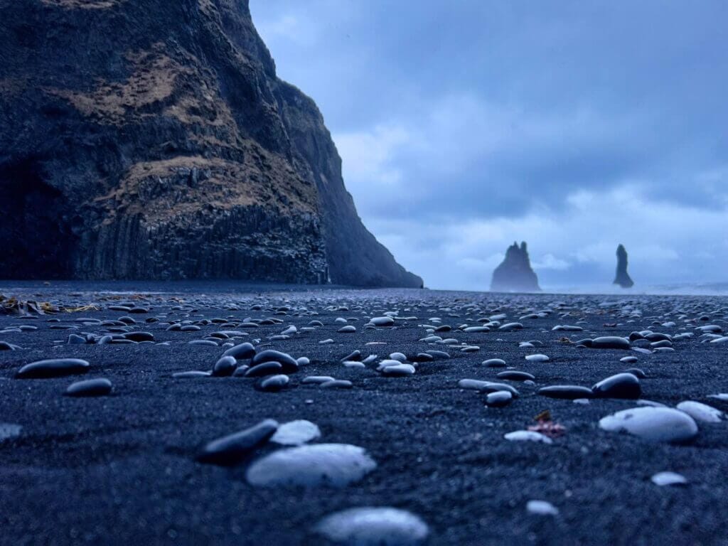 Black sand beach near Vik!