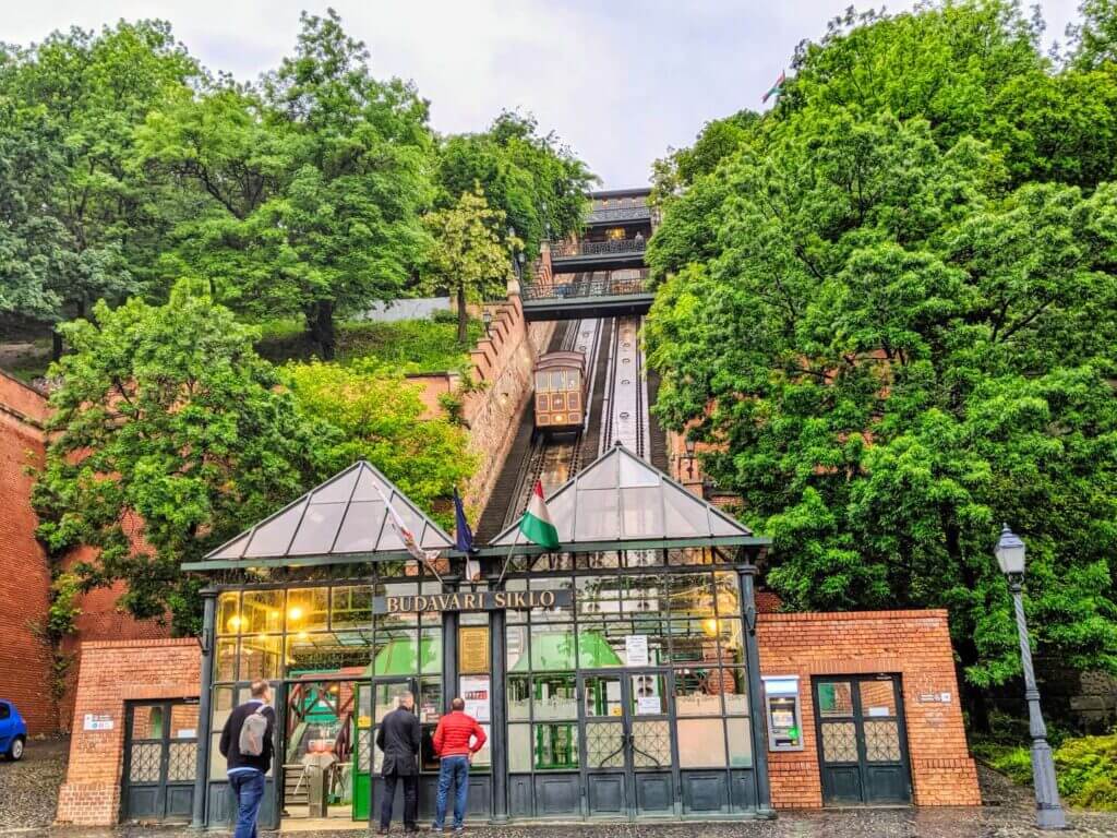 Castle District Funicular - Bottom