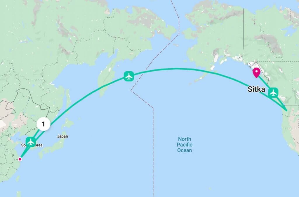 Vladivostok to Alaska