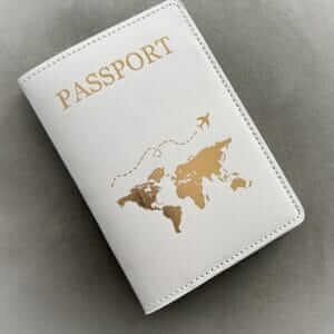 Passport cover - white