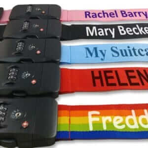 Personalised Luggage Straps - TSA Approved