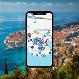 Dubrovnik google map