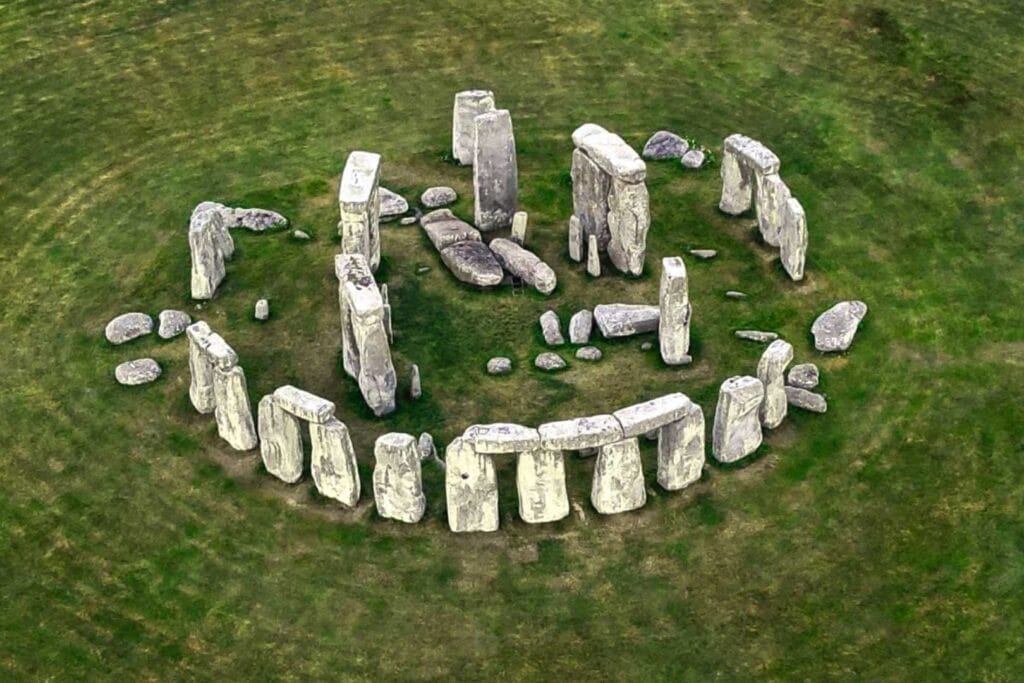 Stonehenge from above