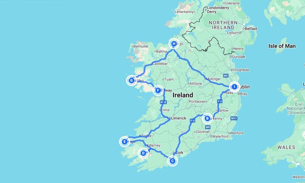 10-Day Ireland Road Trip: Dublin, Coast & Countryside