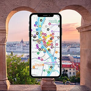 Budapest google map