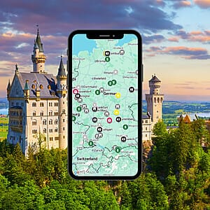 Germany Google Maps Legend