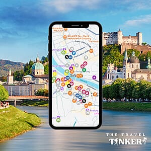 Salzburg google map legend