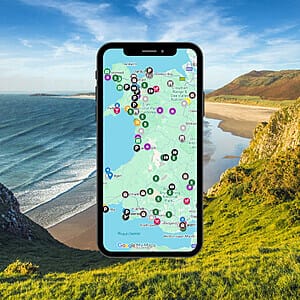 Wales Google Map Legend