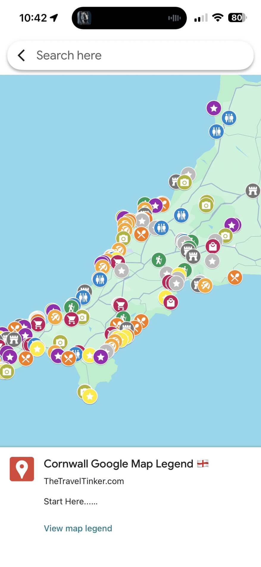 Cornwall-Google-Map-Legend-Mobile-view.