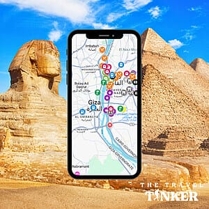 Egypt google map legend