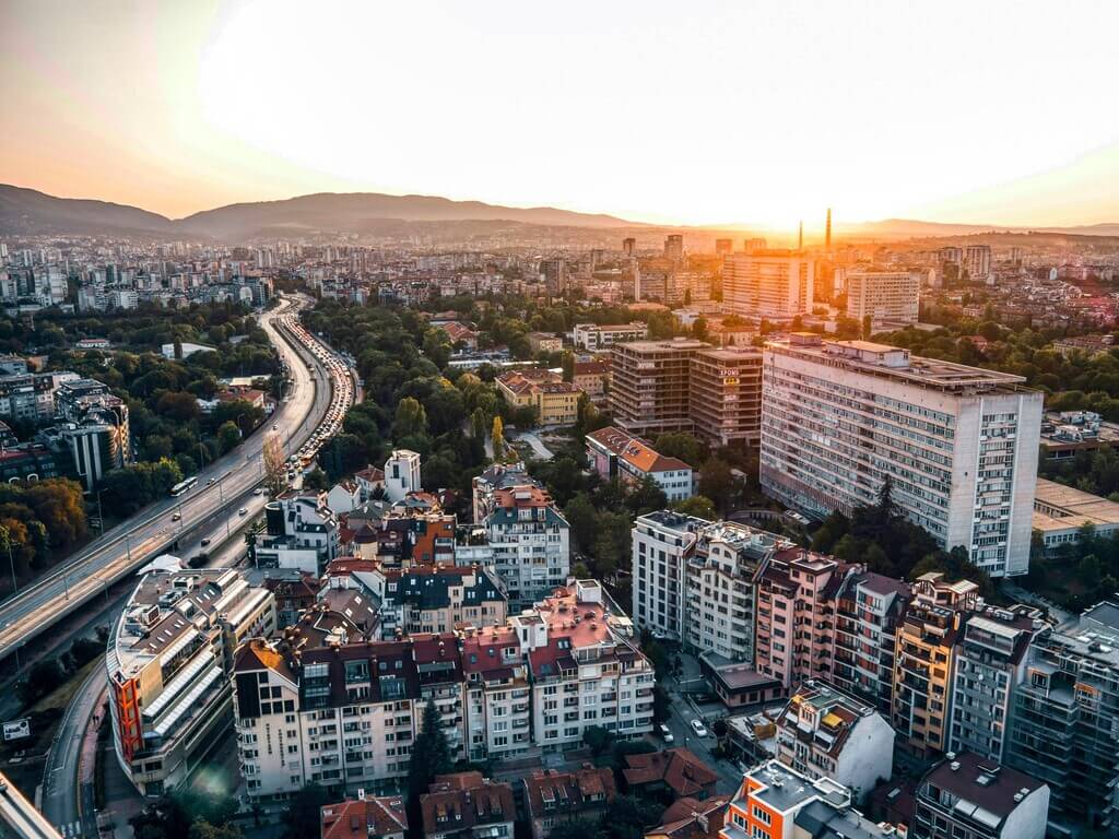 Sofia from above - Sofia Travel Guide