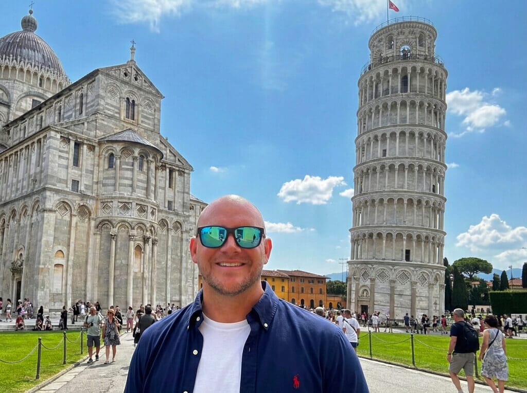 Nick in Pisa